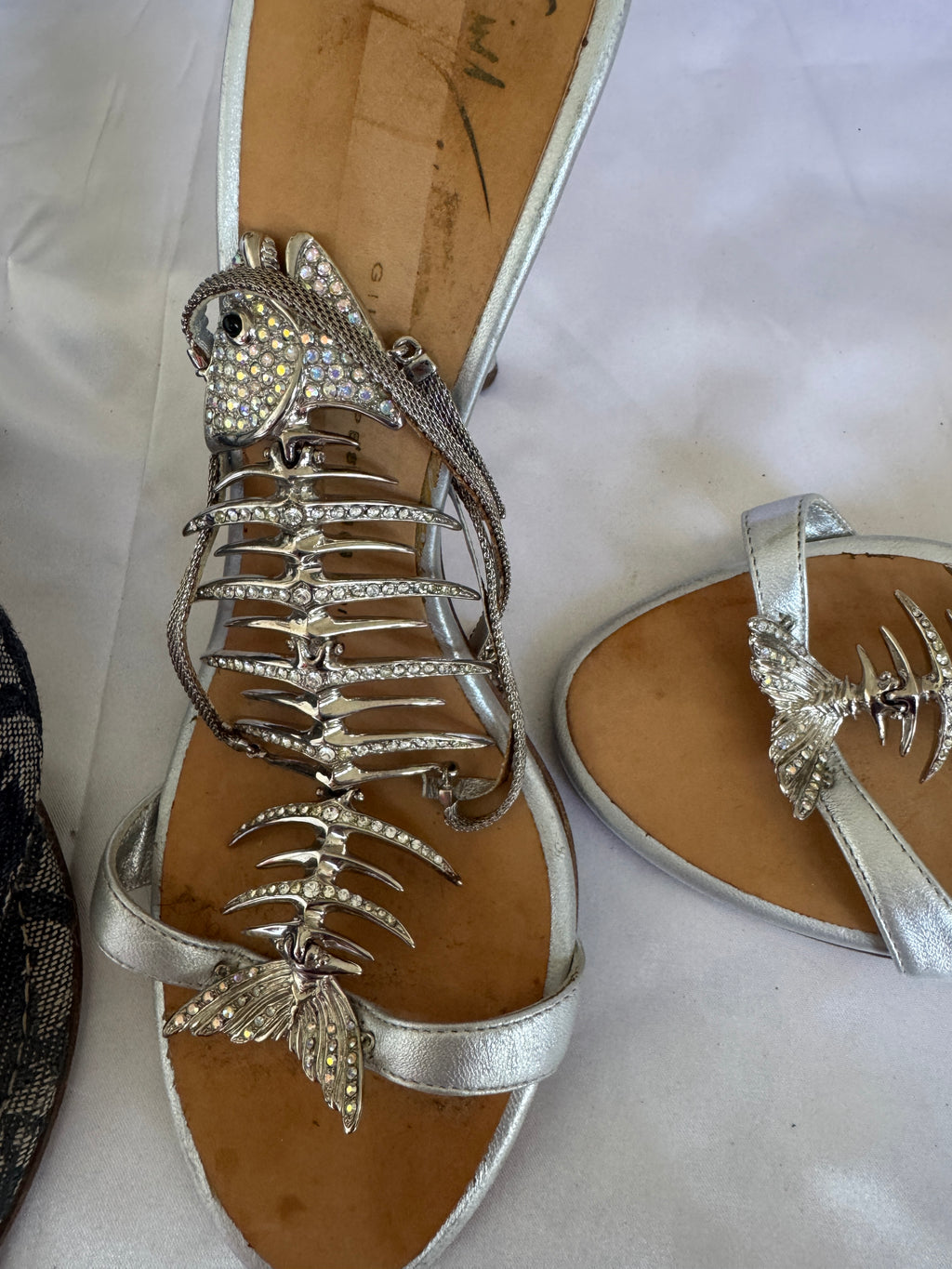 SOLD OUT pre-order GIUSEPPE ZANOTTI 2009 FISHBONE SANDALS