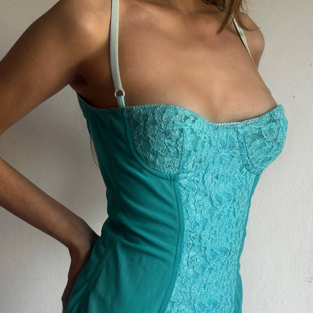 DOLCE & GABBANA 1990 BUSTIER DRESS