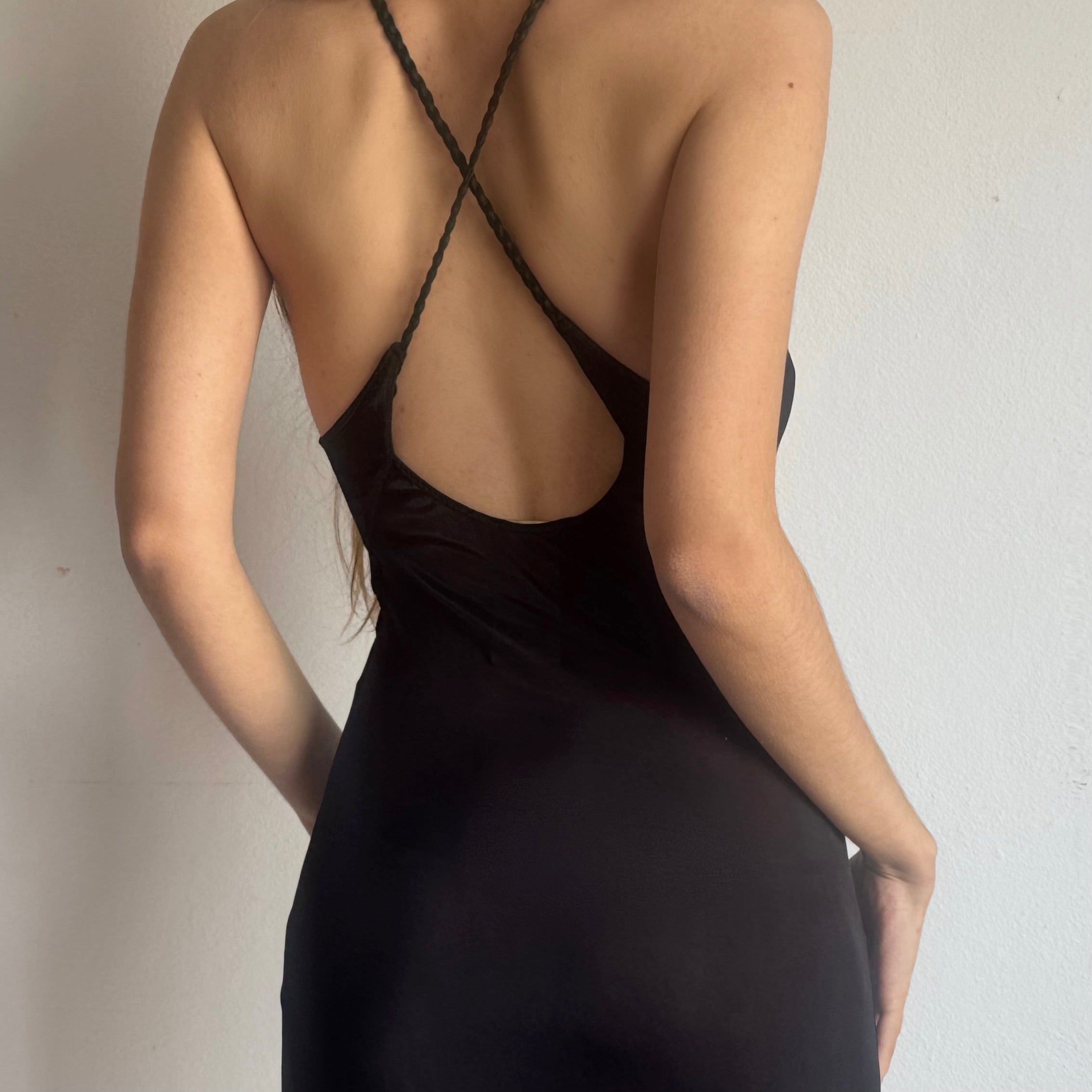 JUST CAVALLI ARCHIVE 2005 ORCHID DRESS