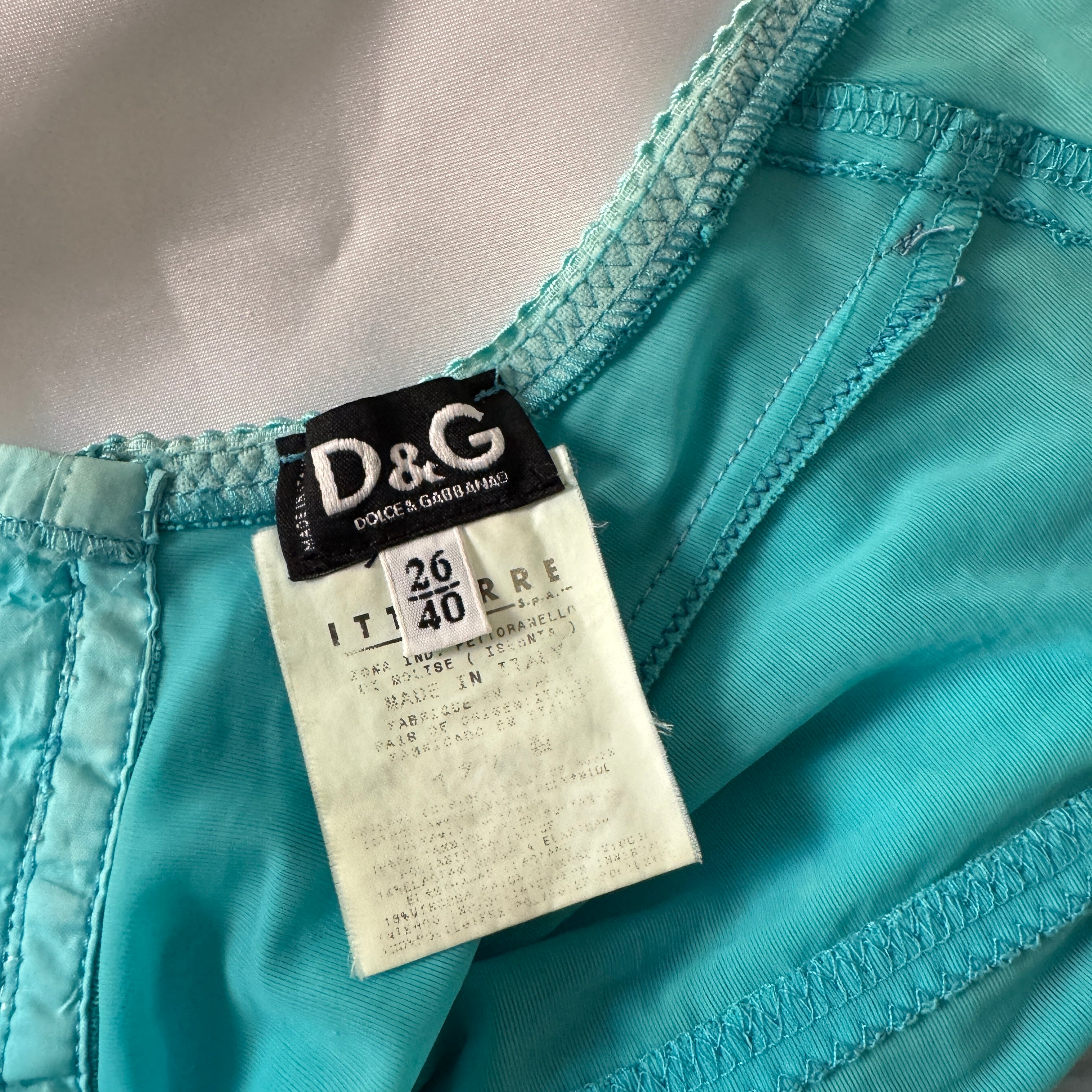 DOLCE & GABBANA 1990 BUSTIER DRESS