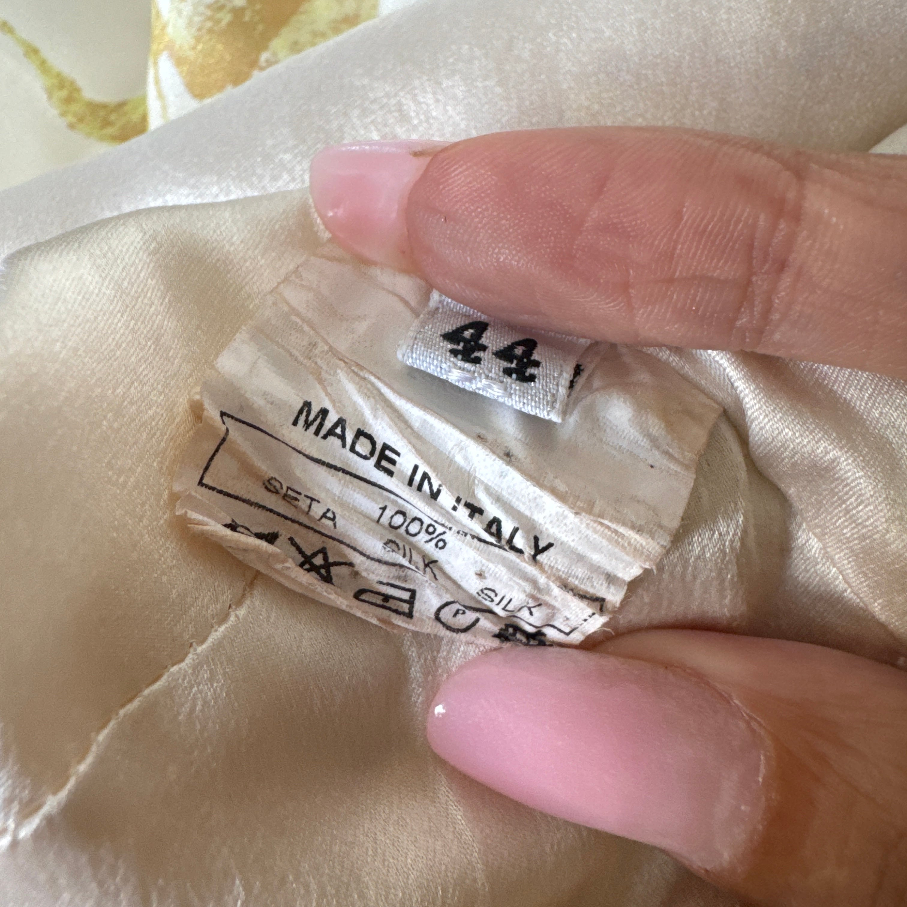 SOLD OUT Roberto Cavalli 100% Silk 44 EU