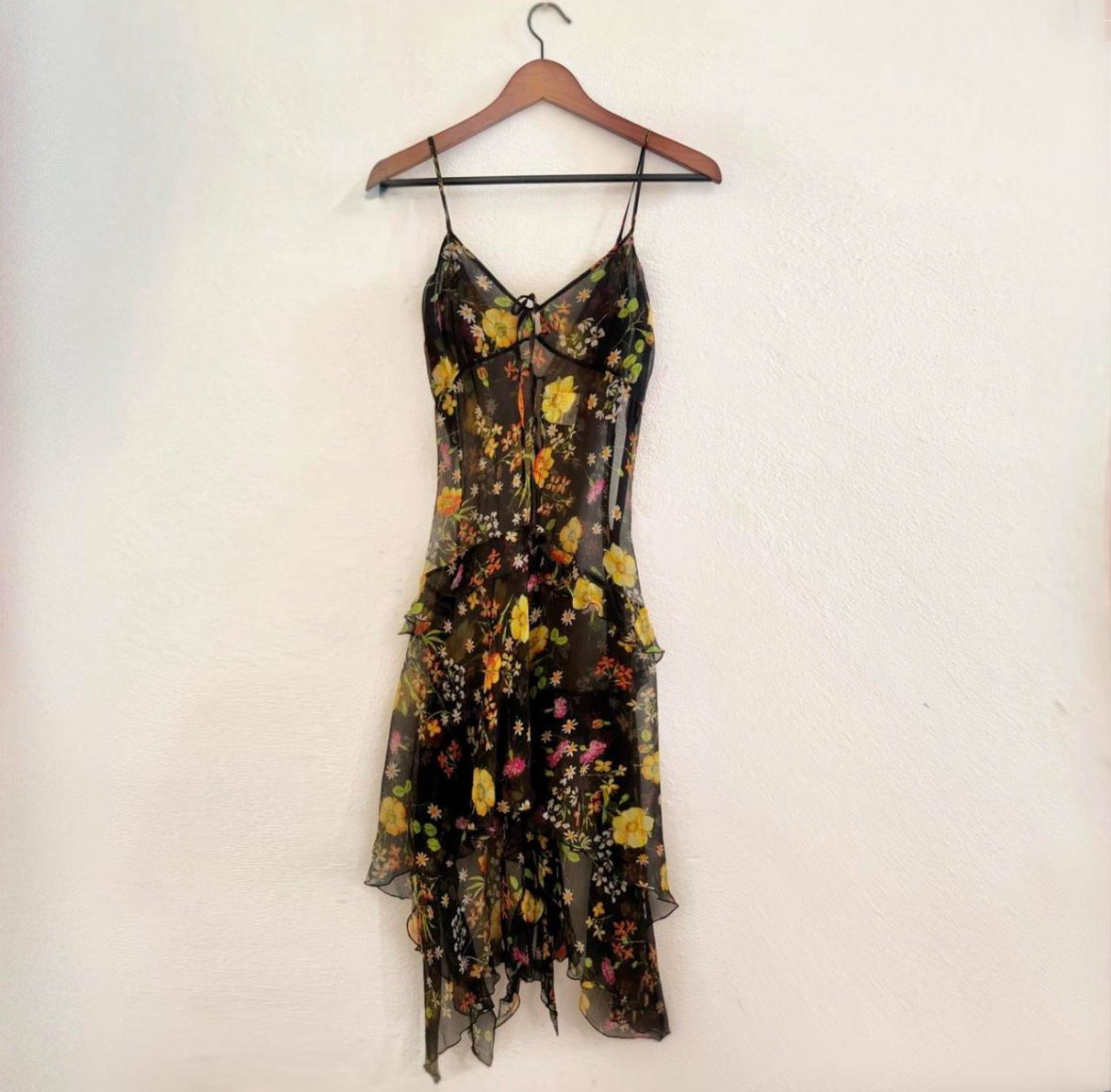 SOLD OUT DOLCE & GABBANA 100%SILK DRESS